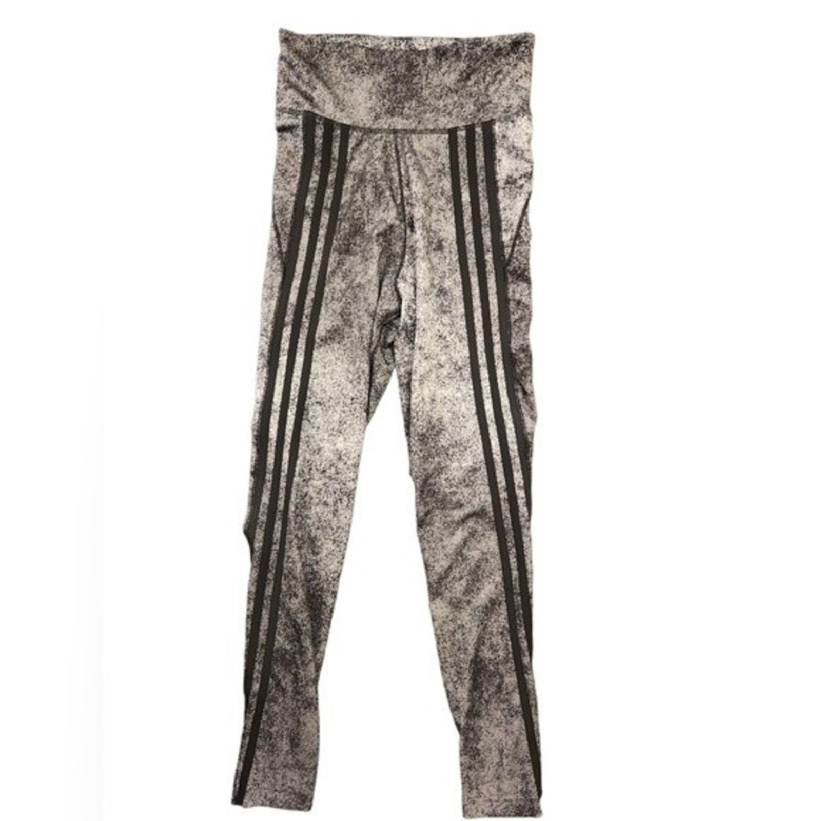 Adidas Adidas Climalite Athletic Stripe High Waist Legging XS Size 26" / US 2 / IT 38 - 1 Thumbnail