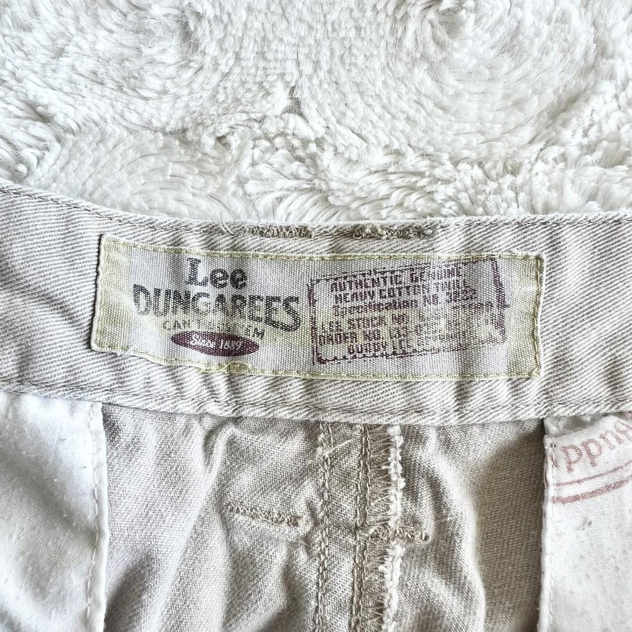 Lee Vintage Lee Dungarees Shorts Mens 38 Beige Cargo Baggy Skate Size US 38 / EU 54 - 8 Thumbnail