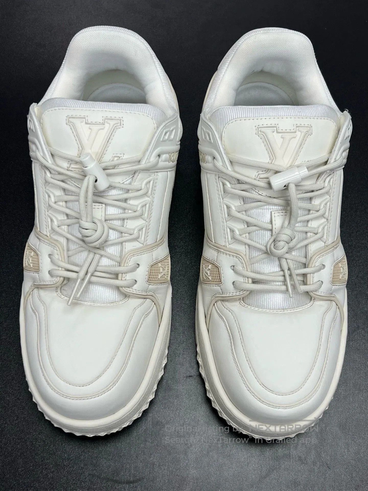 Louis Vuitton LV Trainer Maxi Sneakers in White UK8. Size US 10 / EU 43 - 3 Thumbnail