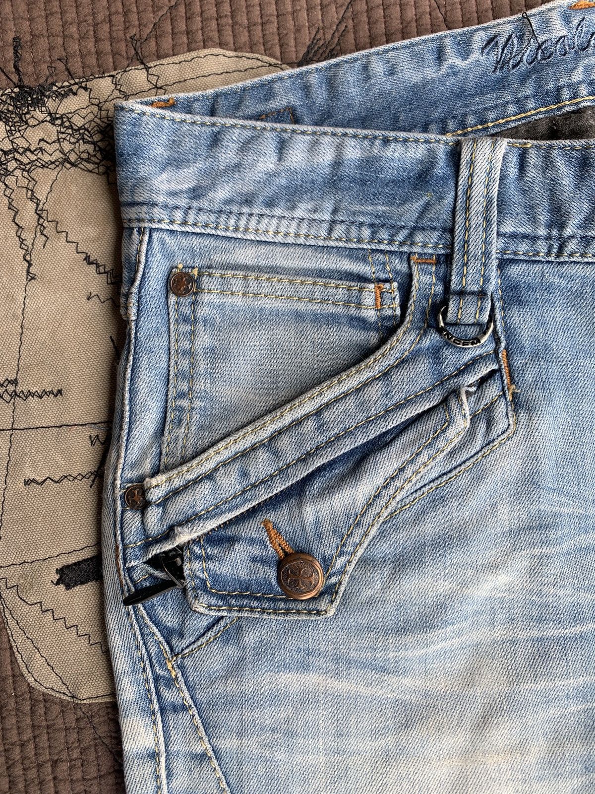 Nicole Club Nicloe Club For Men Bootcut Jeans Distressed ERD Size US 32 / EU 48 - 6 Thumbnail