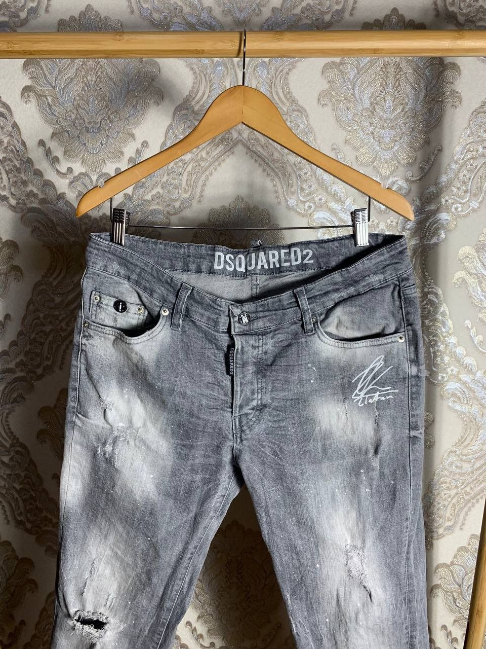 Dsquared2 × Vintage VERY RARE DAQUARED2 DENIM JEANS ITALIAN DESIGNER JAPAN STYLE Size US 33 - 2 Thumbnail