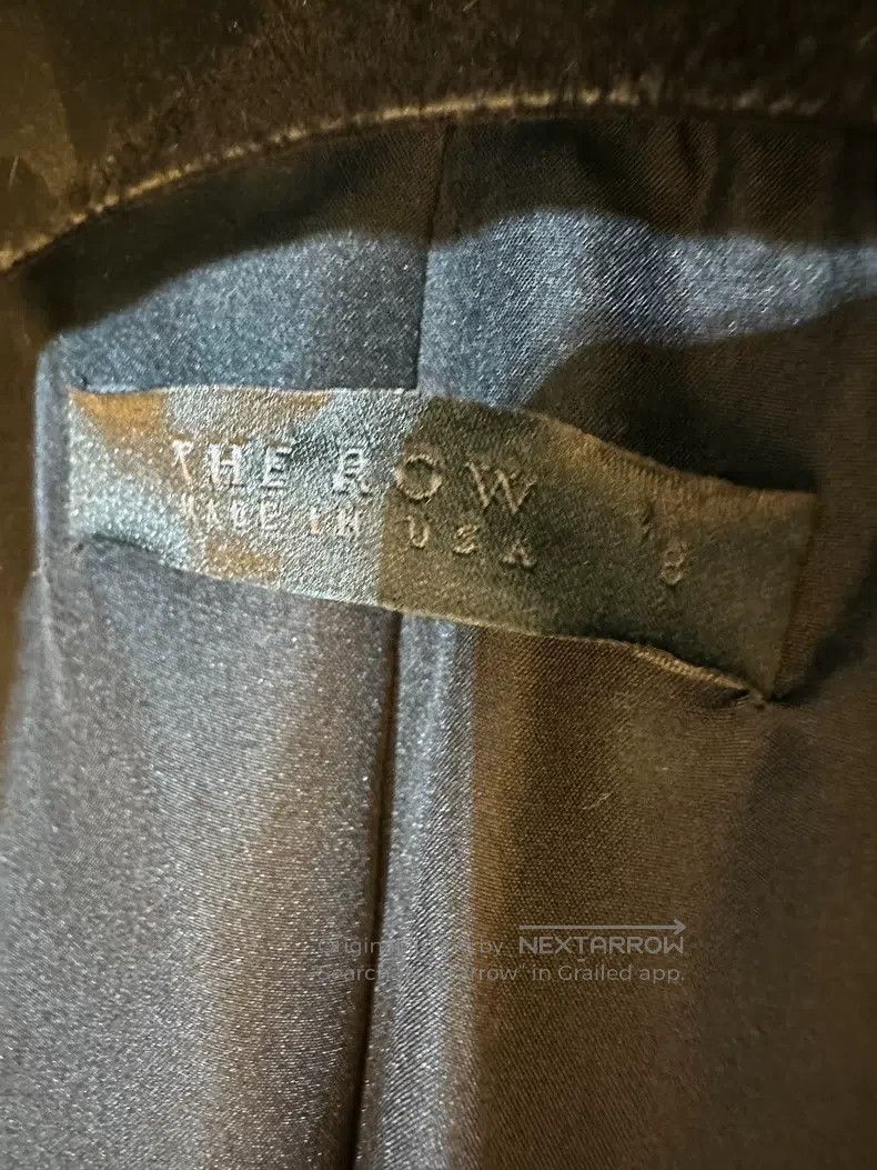 The Row The Row Dark Plaid Blazer Size S / US 4 / IT 40 - 3 Thumbnail