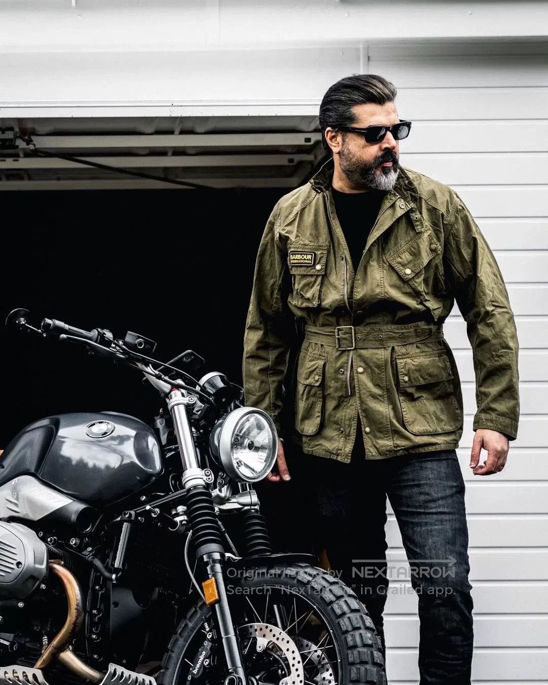Barbour Barbour International A7 Series Jacket. Size US M / EU 48-50 / 2 - 5 Thumbnail