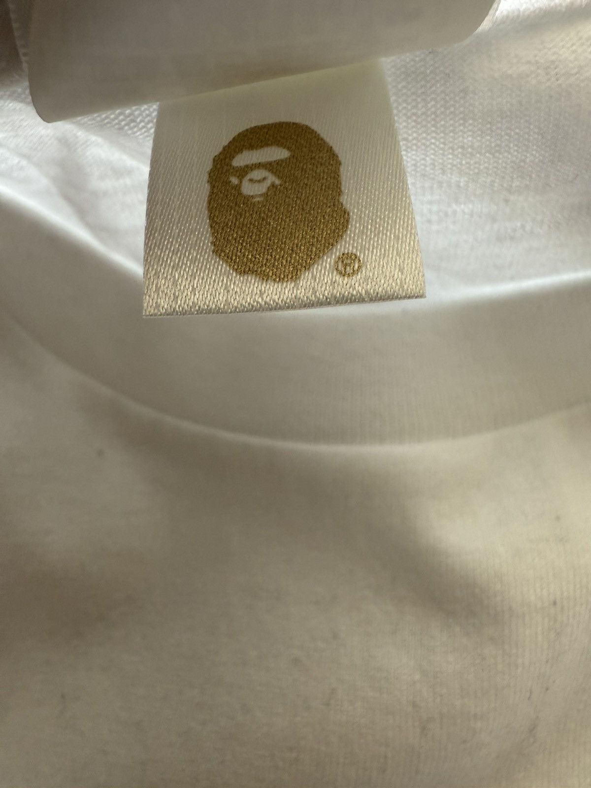 Bape BAPE A Bathing Ape Baby Milo White Tee 3XL Blue Camo Logo Size US XXL / EU 58 / 5 - 5 Thumbnail