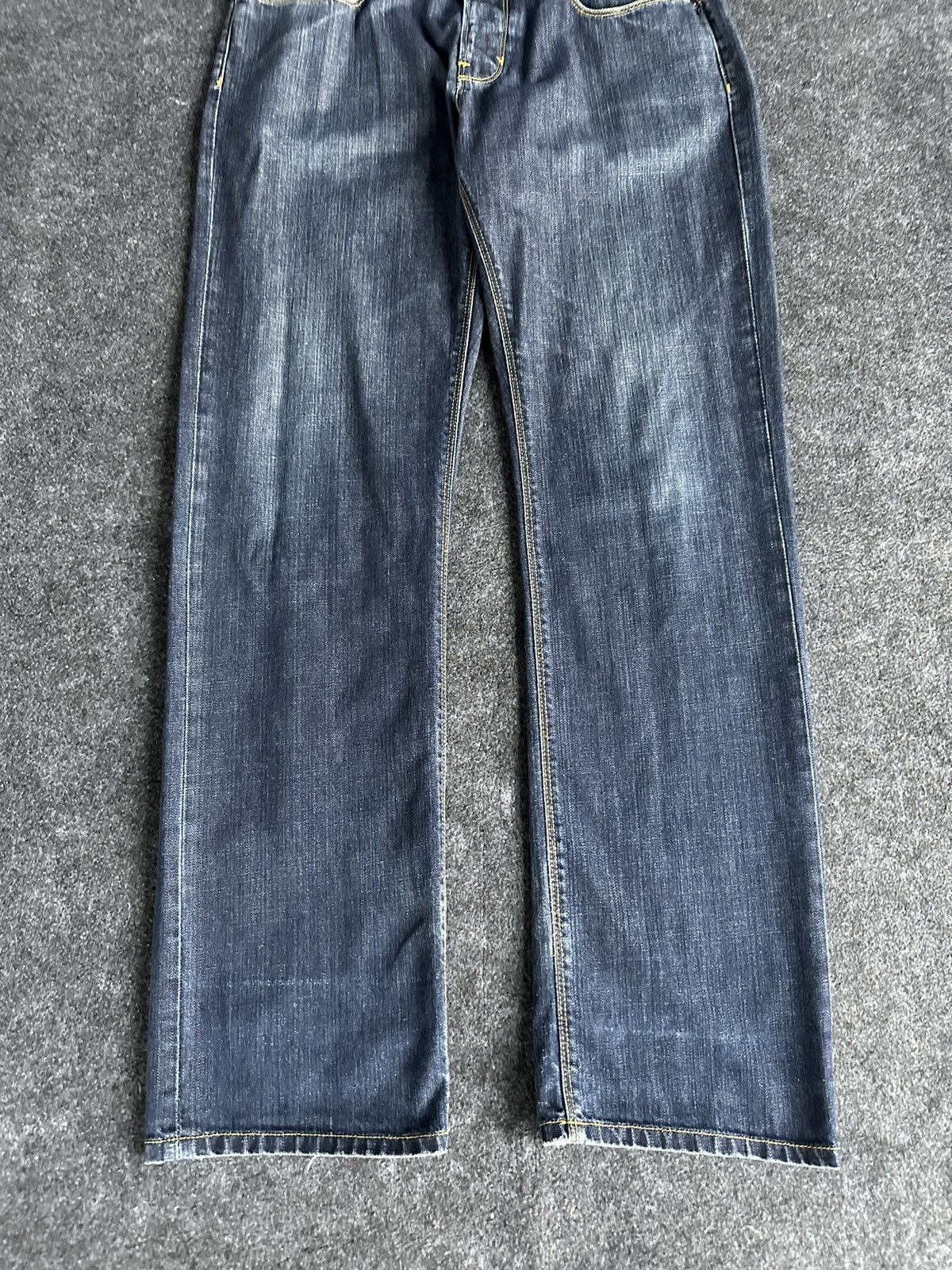 Zara Zara Low Waist Washed Blue Denim D304 Size US 34 / EU 50 - 3 Thumbnail
