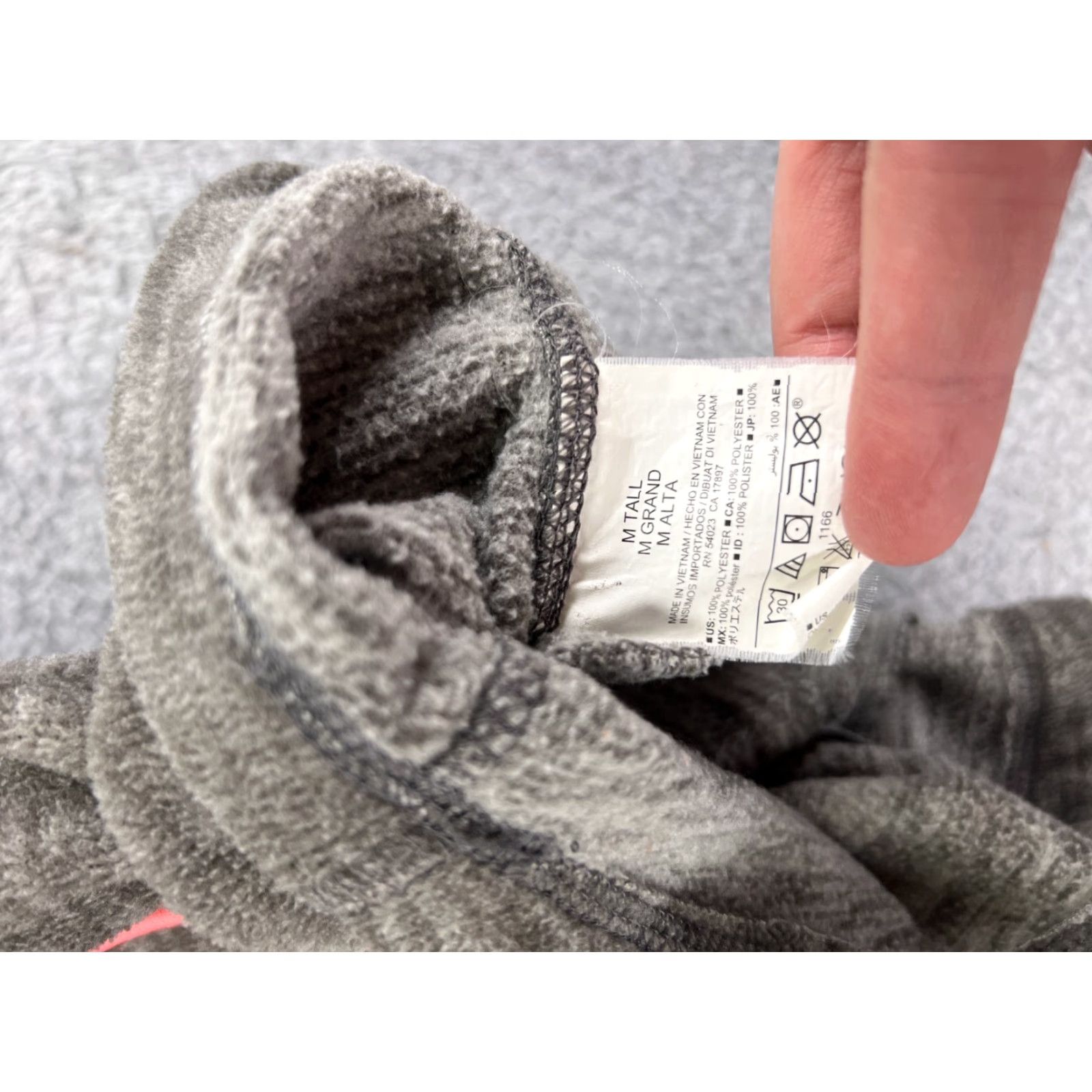 Old Navy Old Navy Vest Womens Medium Gray Full Zip Polyester Fleece Mock Neck Size M / US 6-8 / IT 42-44 - 4 Thumbnail