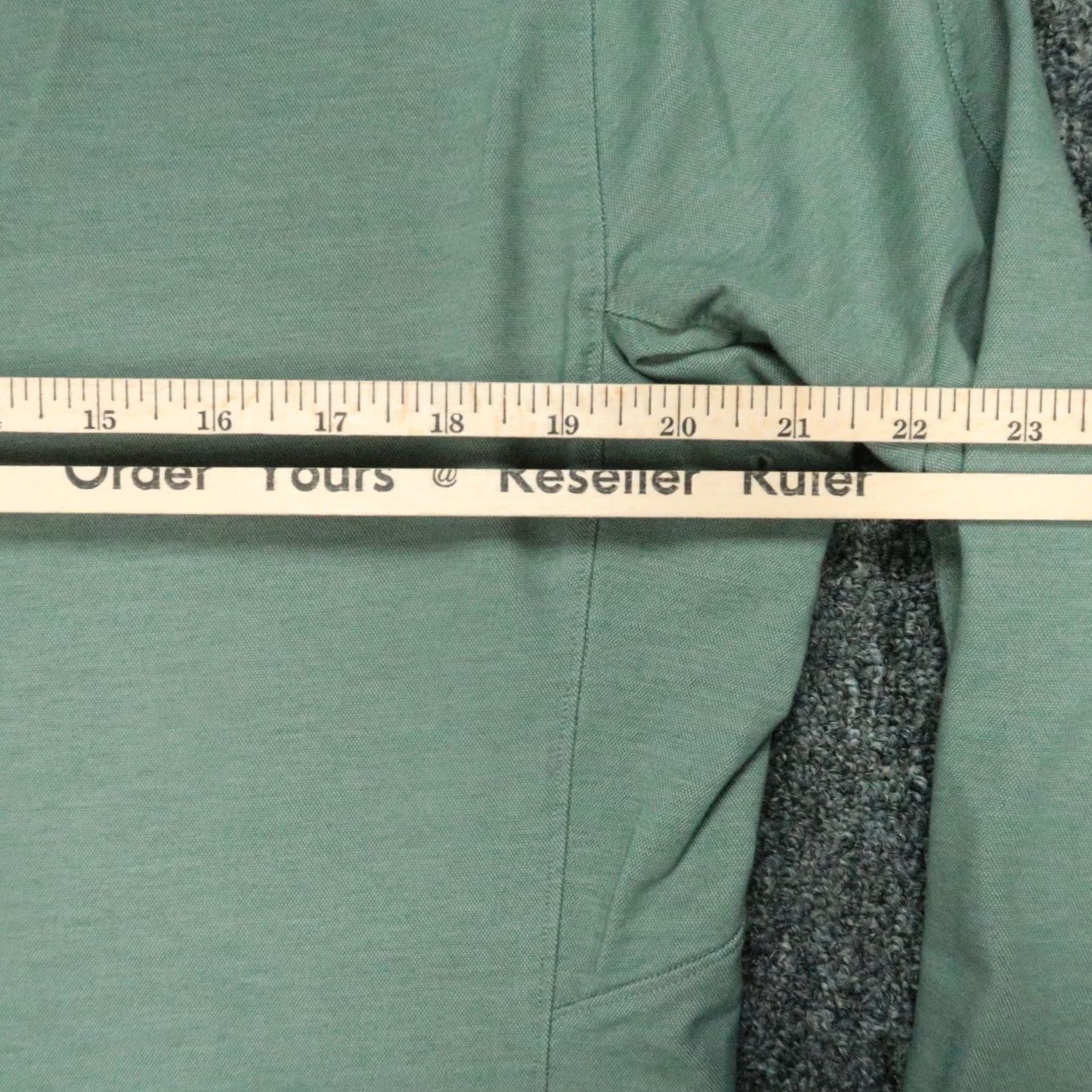 Lululemon Lululemon Shirt Mens Large Green Commission Performance Long Sleeve Button Up Shirt Mens Large Green Commission Performance Button Up Size US L / EU 52-54 / 3 - 5 Thumbnail