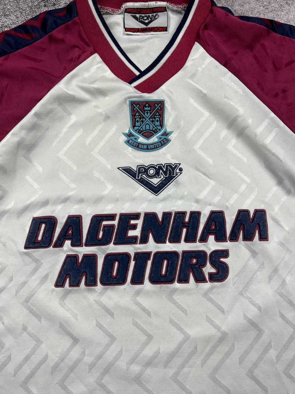 PONY Vintage West Ham United Jersey 1994 Pony Size US L / EU 52-54 / 3 - 4 Thumbnail