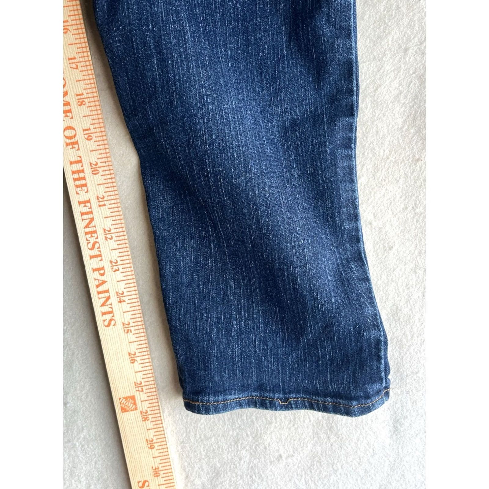Vintage Signature by Levi Strauss Jeans Womens 20 Blue Skinny Denim Medium Size 42" / US 20 - 5 Thumbnail