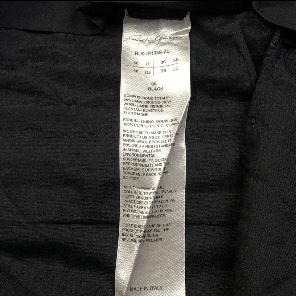 Rick Owens Rick Owens Astaire cropped pants Size US 32 / EU 48 - 4 Thumbnail