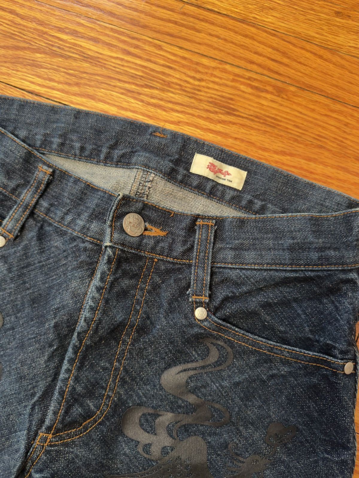 Vivienne Tam Vivienne tam graphic print jeans Size 24" / US 00 / IT 34 - 3 Thumbnail