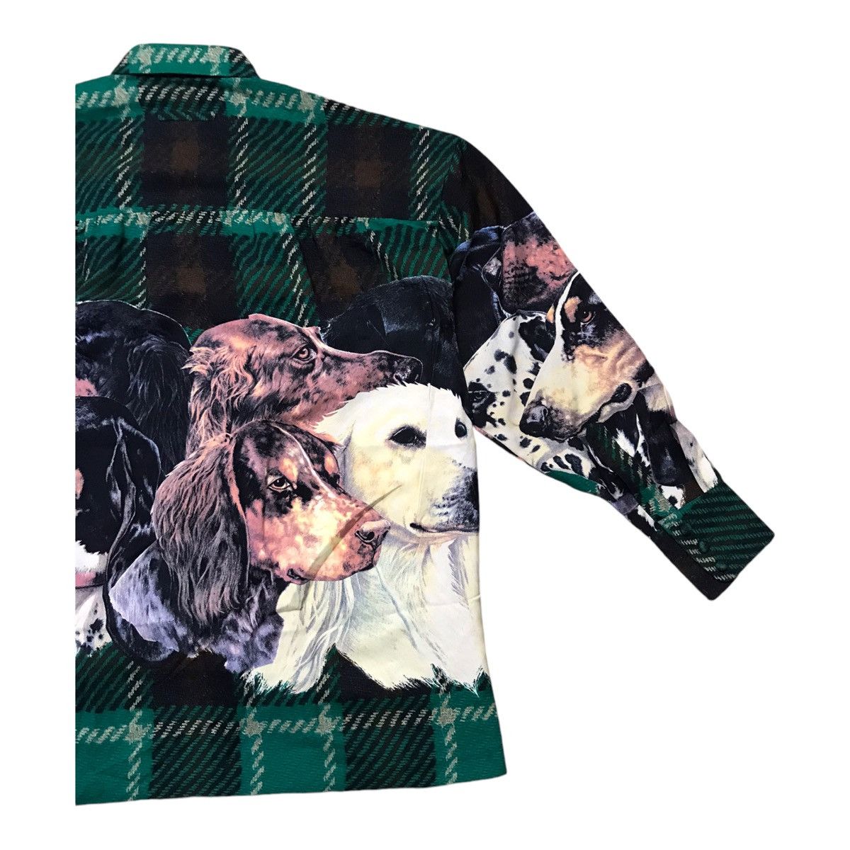 Art Comes First × La Martina 90s Luna Martino Dog Full Print Button Shirt Size US L / EU 52-54 / 3 - 6 Thumbnail