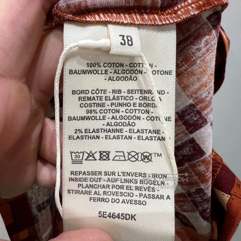 Hermes Hermes 25SS Printed Slogan Plaid Short Sleeve Size XS / US 0-2 / IT 36-38 - 4 Thumbnail