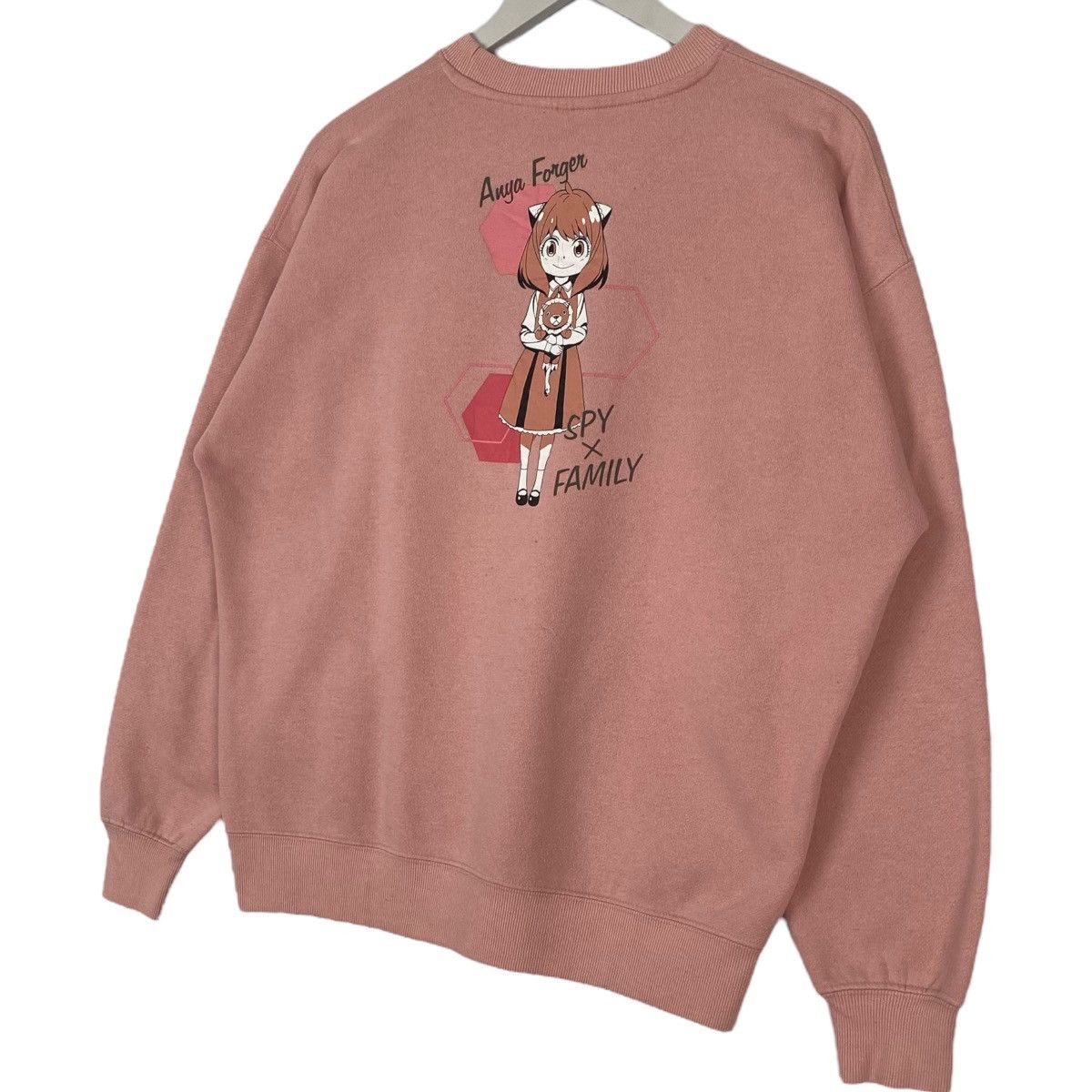 Designer × Vintage Vintage Spy X Family Crewneck Sweatshirt Pink Size M Size M / US 6-8 / IT 42-44 - 8 Thumbnail