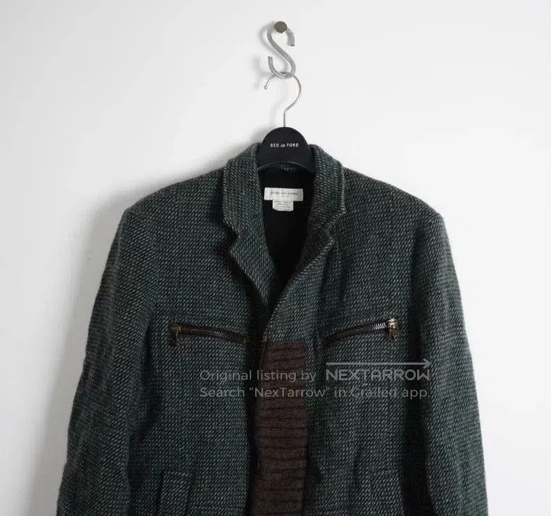 Dries Van Noten Dries Van Noten Short Plaid Wool Jacket. Size US M / EU 48-50 / 2 - 2 Thumbnail
