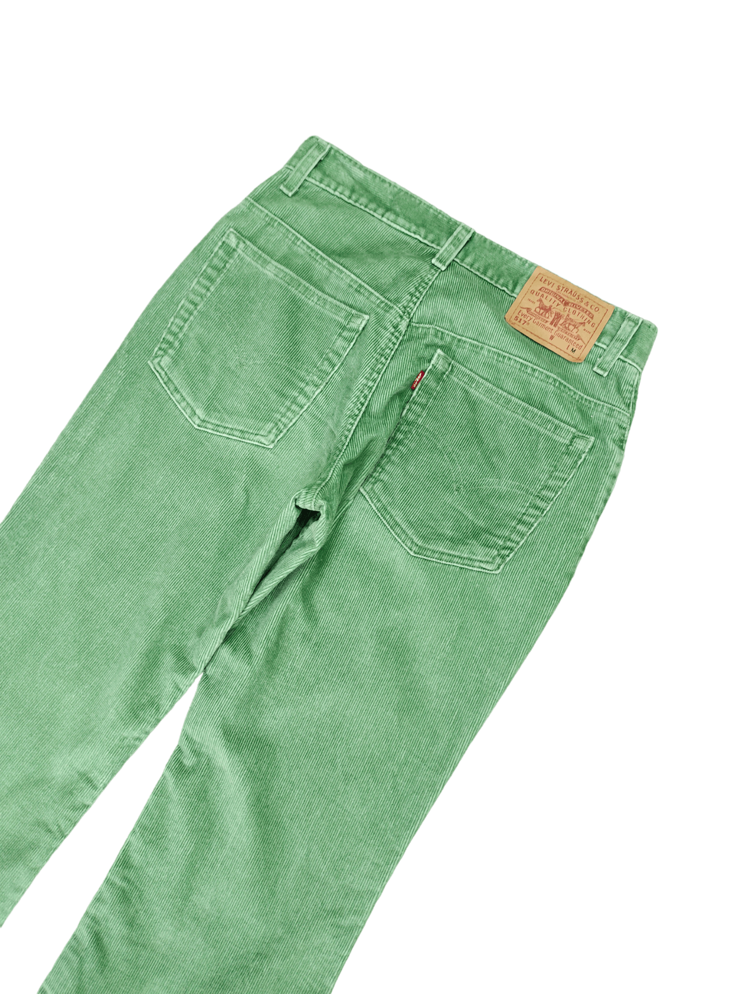 Levi's Vintage Clothing Flare Jeans Levi's 517 Boot Cut Slim Fit Corduroy Streetwear Size US 31 - 10 Thumbnail