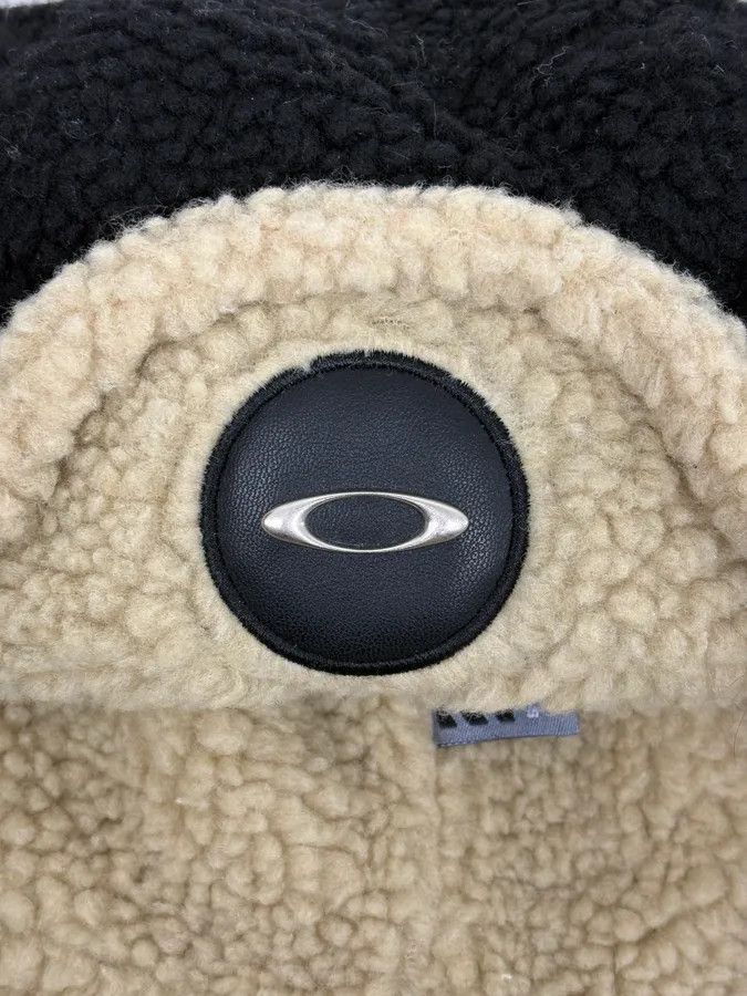 Oakley 2000s Oakley Black Wool Shearling Hat Size ONE SIZE - 8 Thumbnail
