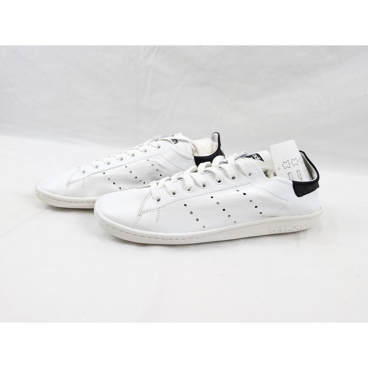 Adidas × Balenciaga o1rshd1 Stan Smith Low-Top Sneakers in Black/White Size US 8 / EU 41 - 17 Thumbnail