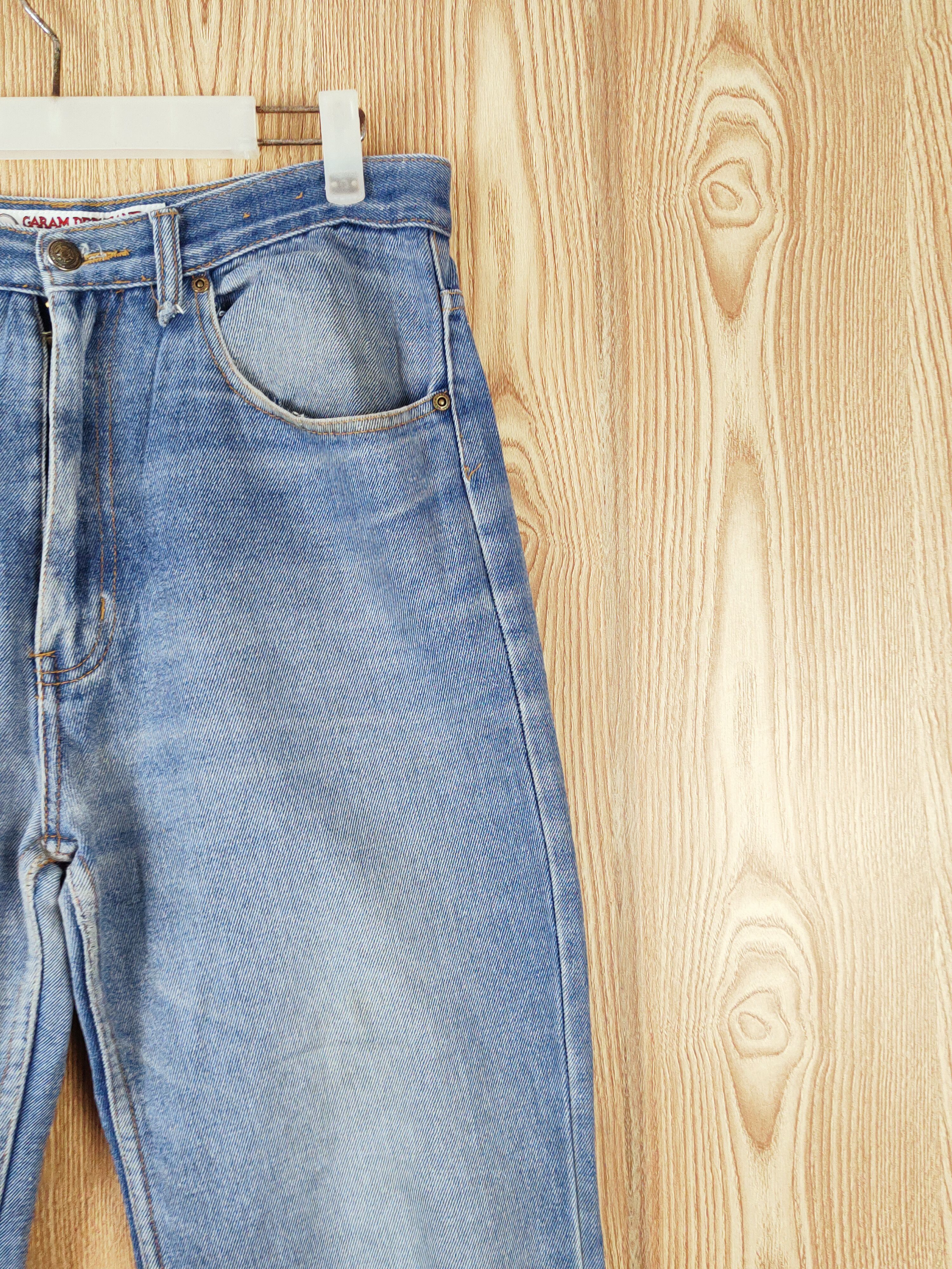 Japanese Brand Garam Debutant Blue Distressed Ripped Jeans #W945 Size US 32 / EU 48 - 5 Thumbnail