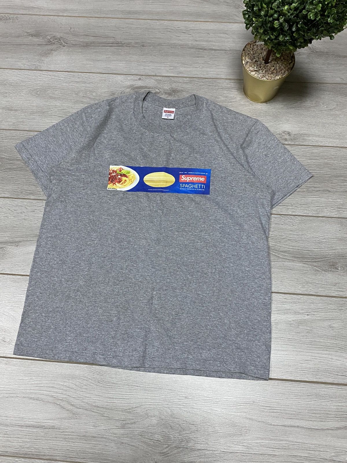 Supreme Supreme Spaghetti Tee shirt Size US M / EU 48-50 / 2 - 1 Thumbnail