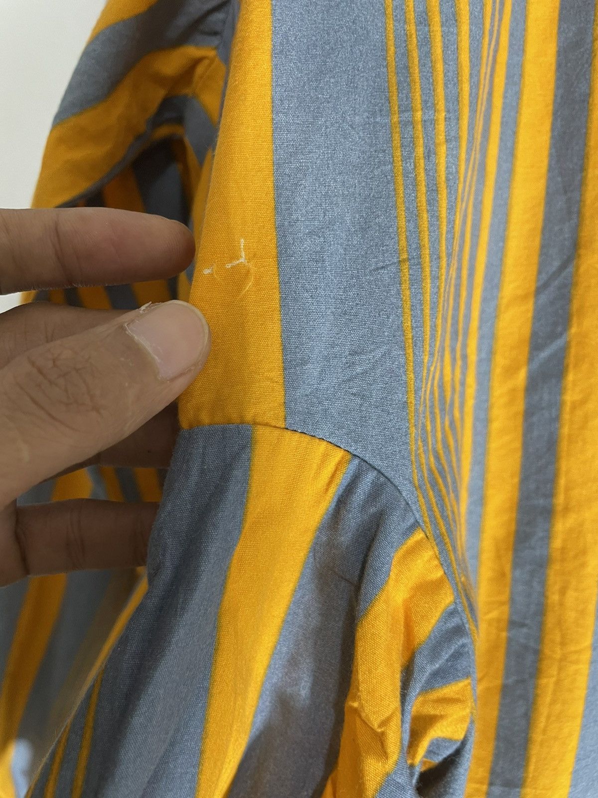 Issey Miyake Undefined Nice Design Striped Sweatshirt Size US M / EU 48-50 / 2 - 10 Thumbnail