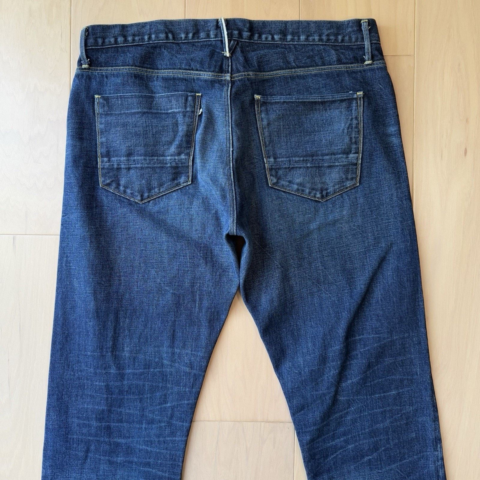 3x1 3x1 Selvedge Jeans 36 Blue Dark Wash Minimalist Workwear Size US 36 / EU 52 - 8 Thumbnail