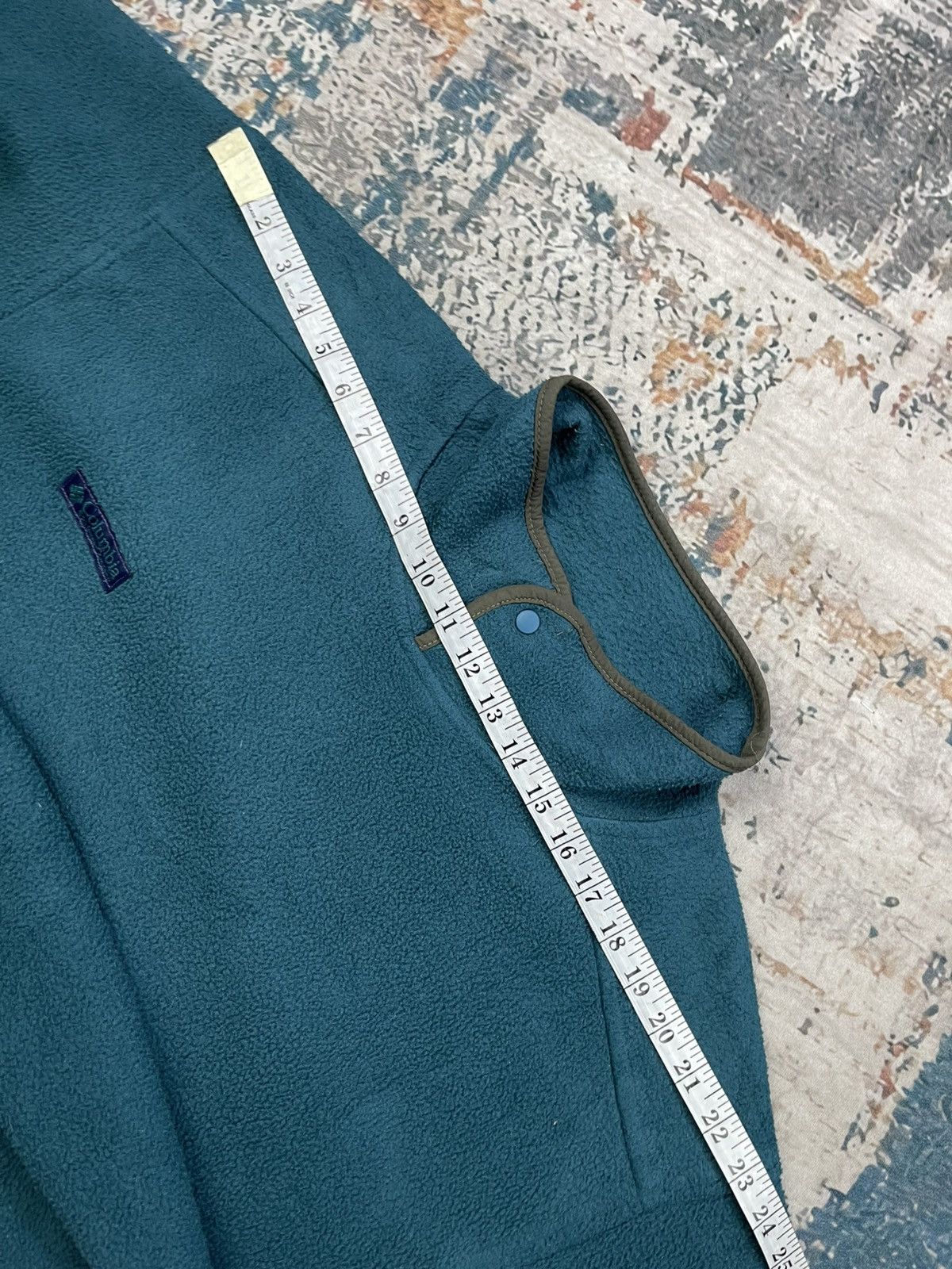 Columbia Vtg USA Columbia Sportswear Pull Over Fleece Sweatshirt Size US L / EU 52-54 / 3 - 11 Thumbnail