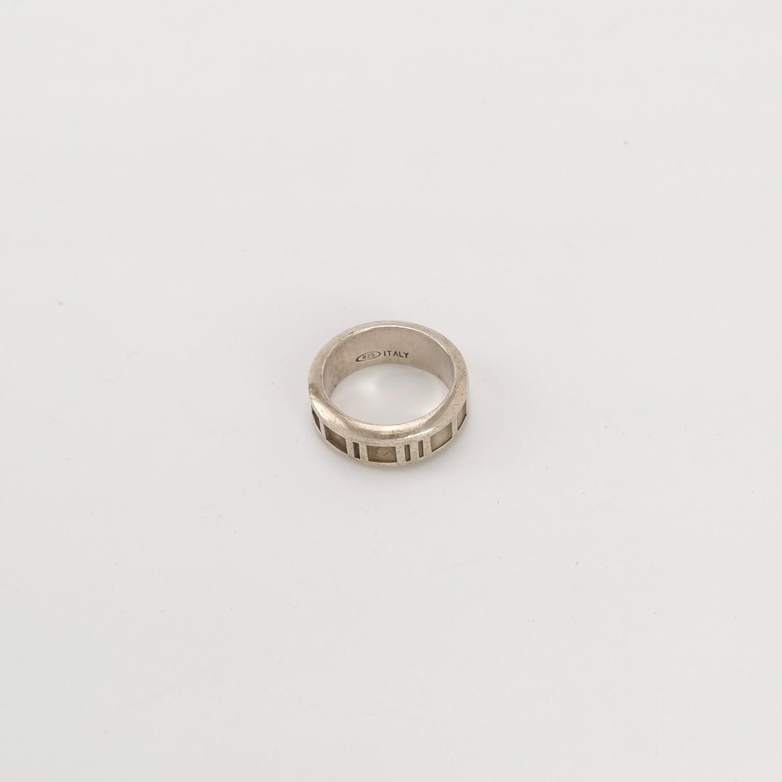 Tiffany & Co. Tiffany & Co. Atlas S925 Roman numeral ring size 11 -z2505 Size ONE SIZE - 3 Thumbnail