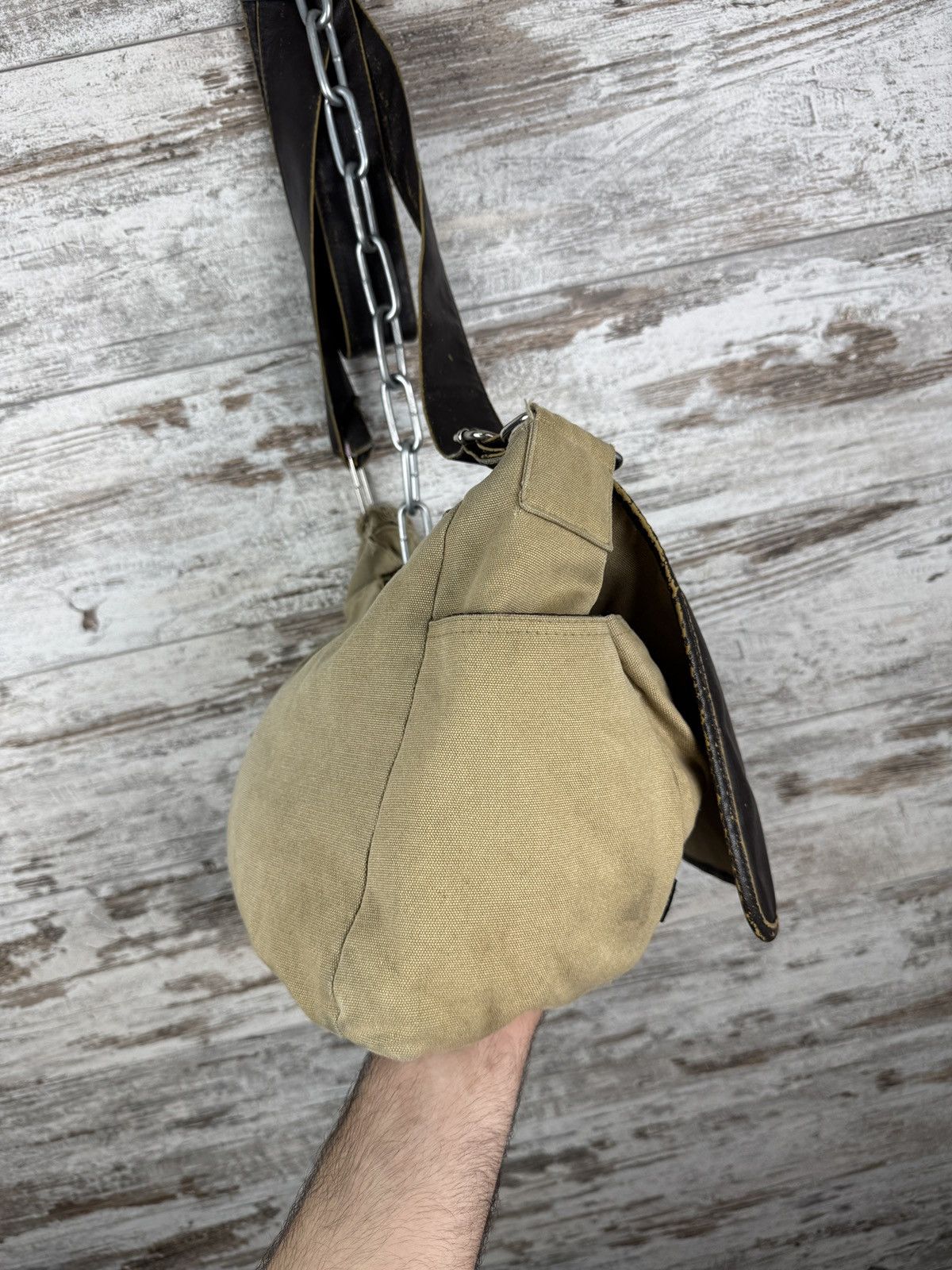 Vintage Mens Vintage The Beatles Leather archive 2005 bag rare rock Size ONE SIZE - 10 Thumbnail