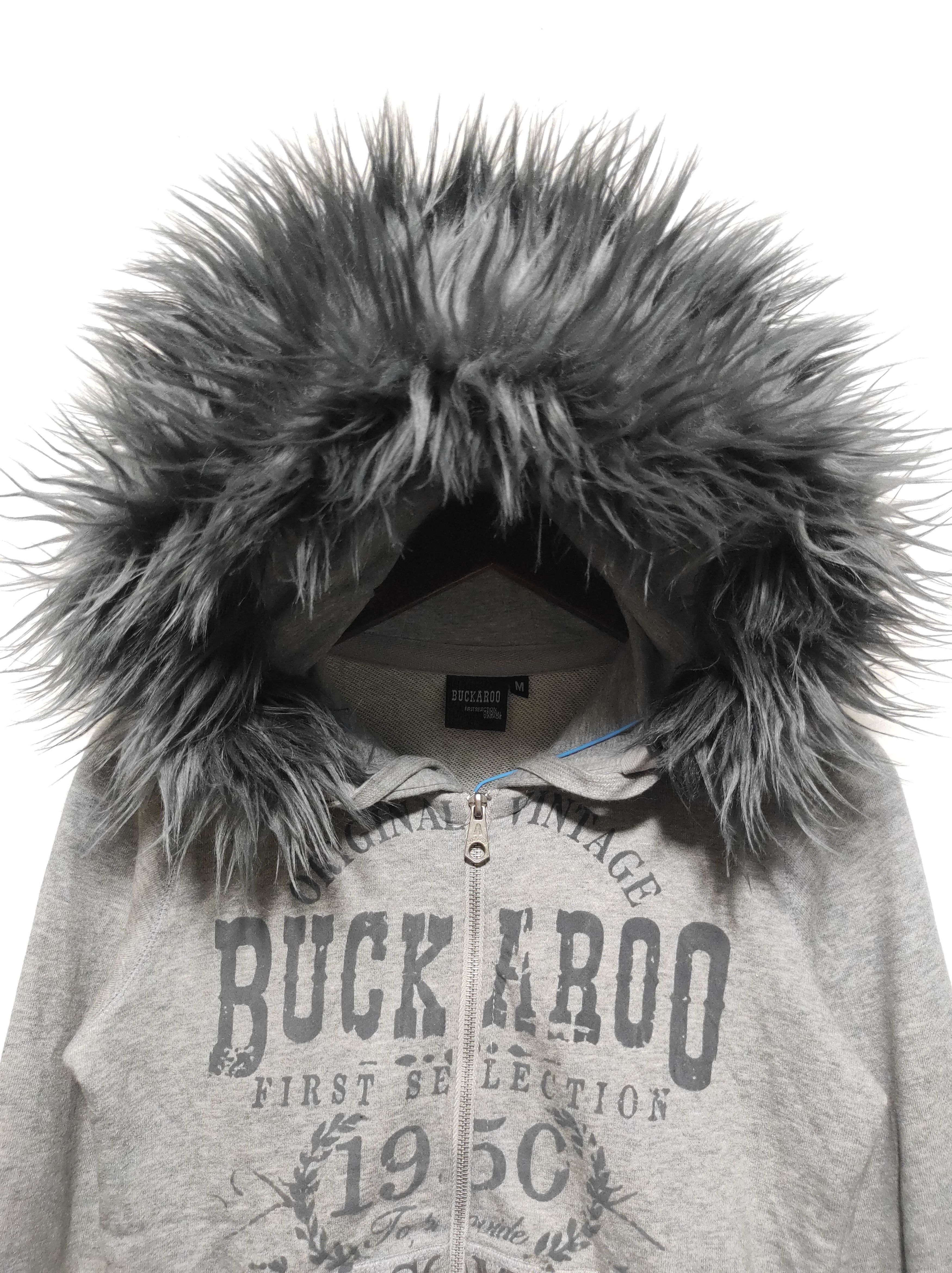 14th Addiction Buckaroo Zip Fur Hoodie LGB style Size M / US 6-8 / IT 42-44 - 2 Thumbnail