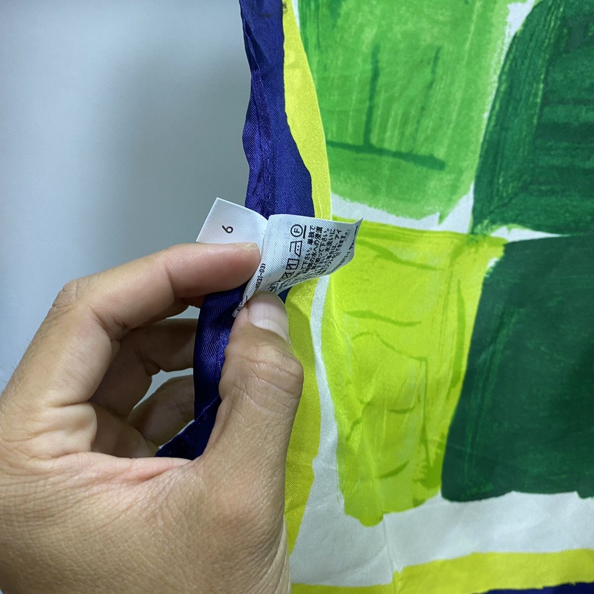 Designer × Marni ART💥 Marni Scarf Paint Silk Luxury Size ONE SIZE - 7 Thumbnail