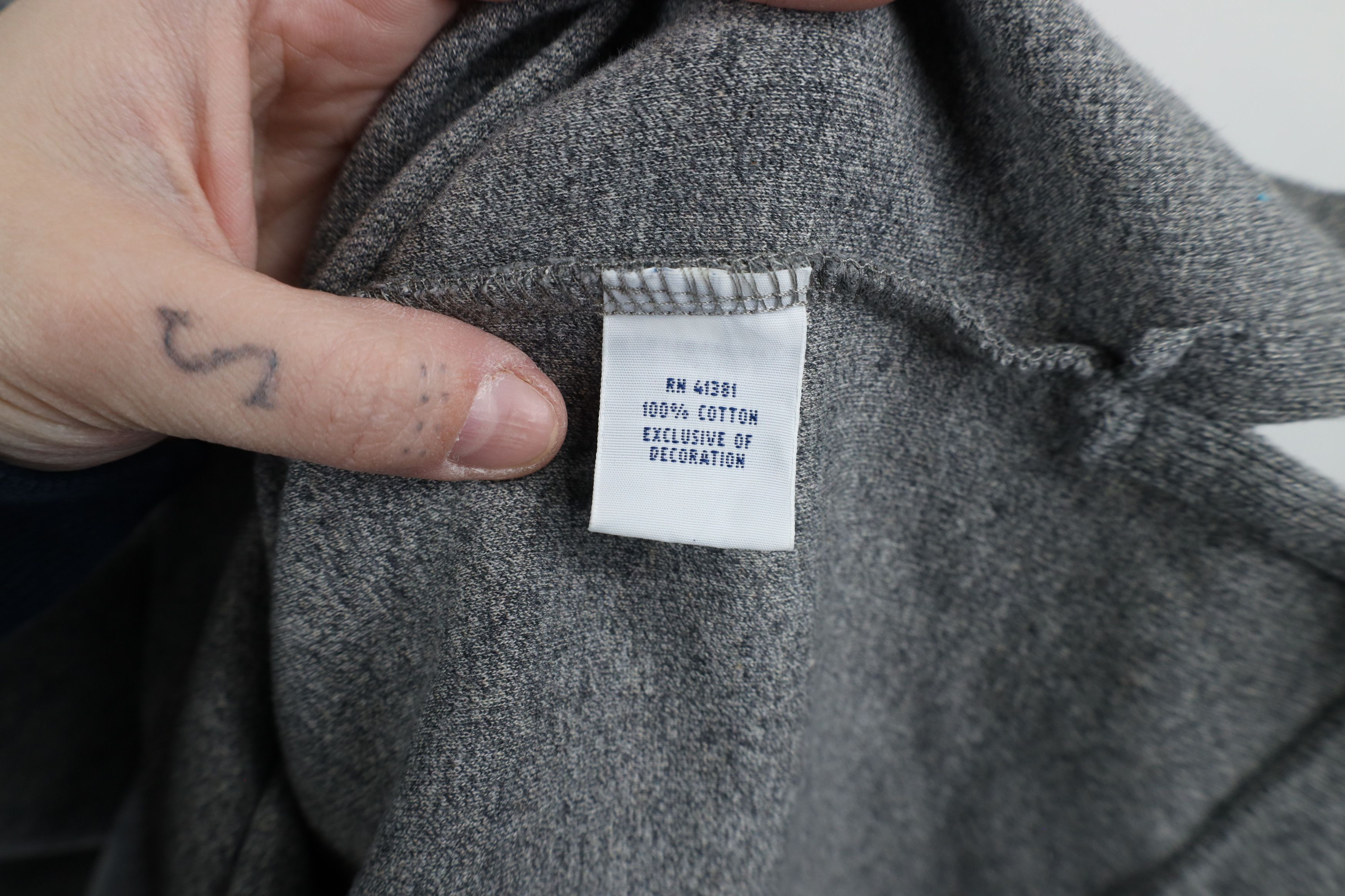 Ralph Lauren × Vintage Vintage Ralph Lauren Knit Half Zip Pullover Sweater Gray Size US L / EU 52-54 / 3 - 7 Thumbnail