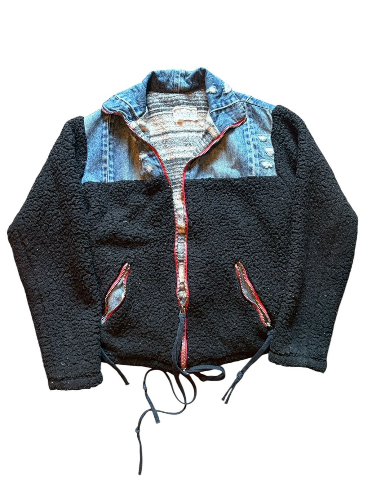 Greg Lauren Greg Lauren 50/50 Hoodie Jacket | Grailed