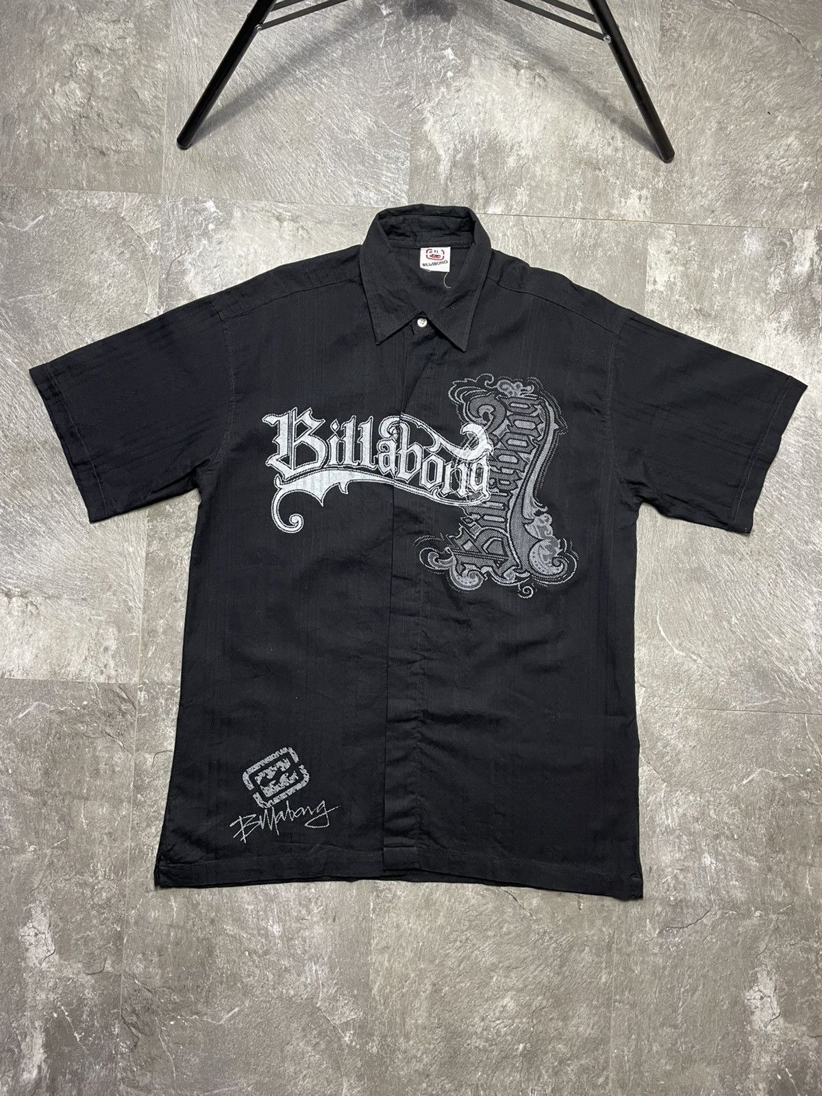 Billabong Vintage Y2K Style Designer Billabong Short Sleeve Shirt Tee Size US XL / EU 56 / 4 - 1 Thumbnail