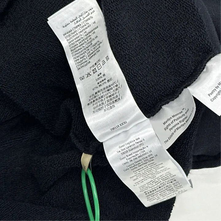 Gucci Gucci Gucci Black Apple Graphic Long Sleeve Sweatshirt -25 Size US M / EU 48-50 / 2 - 4 Thumbnail