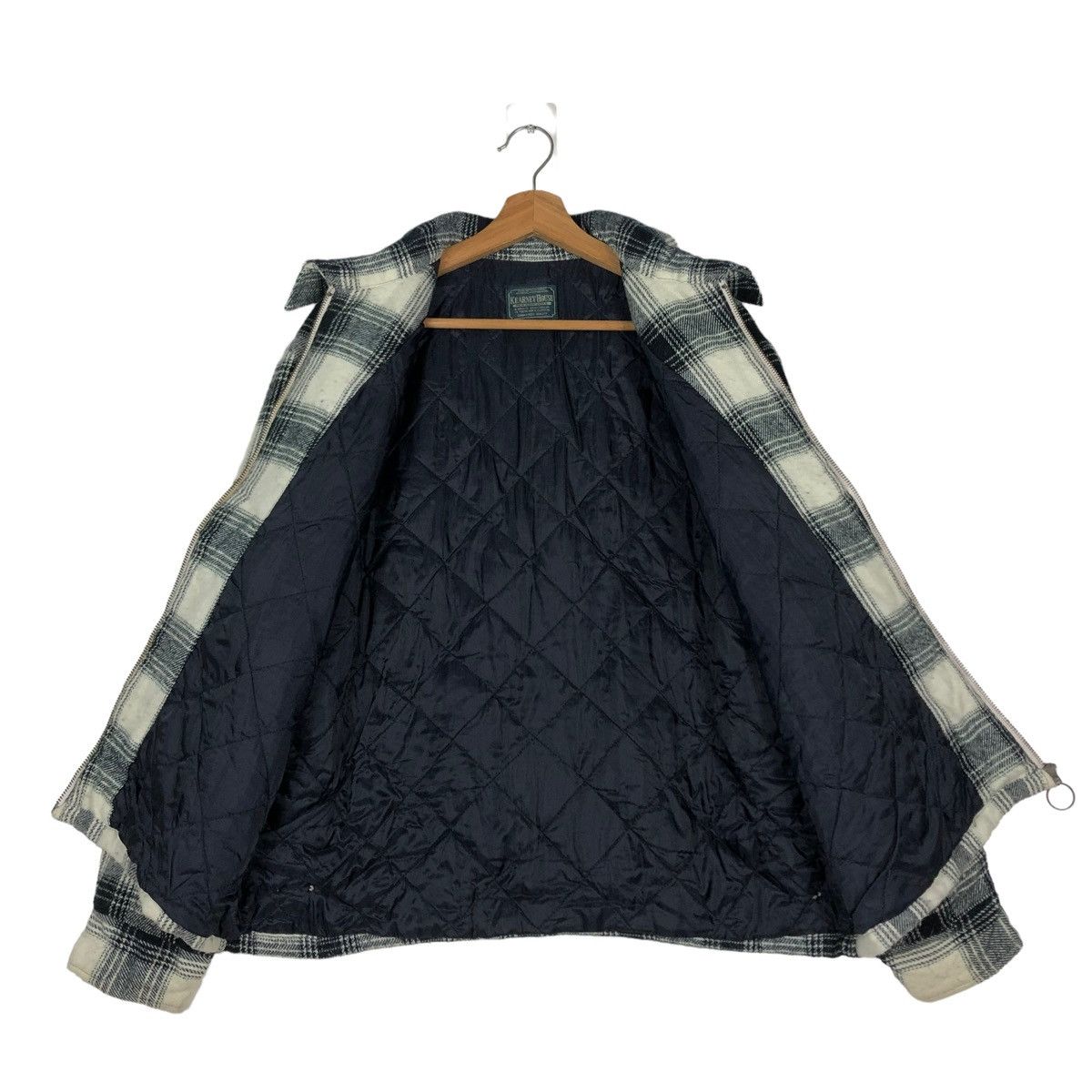 Flannel 🔥VINTAGE FLANNEL WOOL ZIPPER JACKET KEARNEY HOUSE JAPAN Size US M / EU 48-50 / 2 - 13 Thumbnail