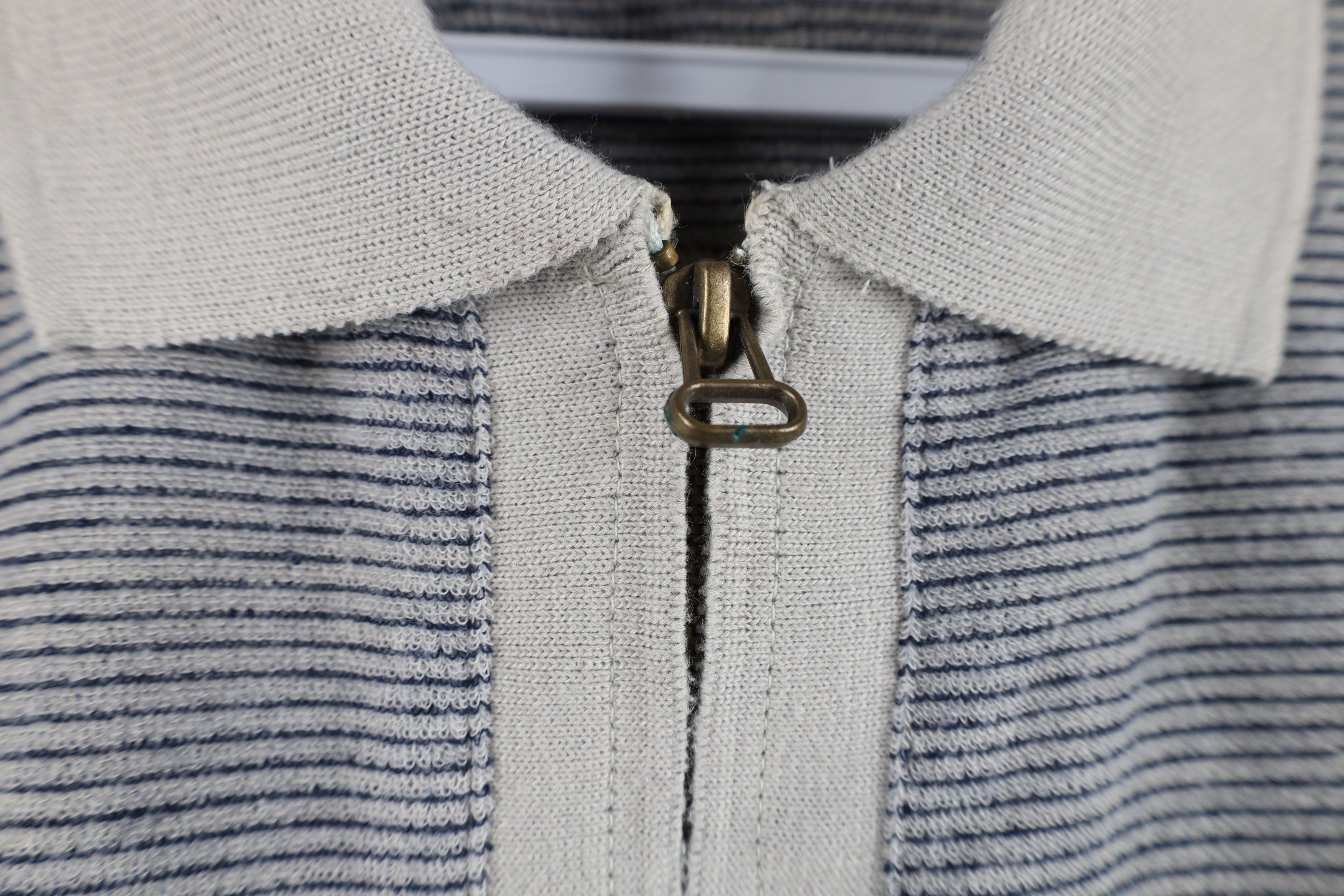 Vintage Vintage 90s Y2K Streetwear Knit Half Zip Collared Polo Shirt Size US M / EU 48-50 / 2 - 4 Thumbnail