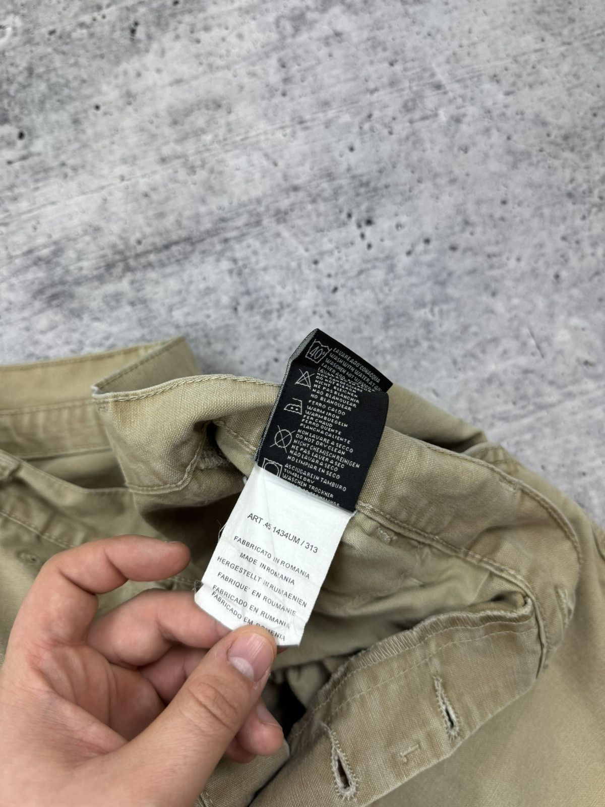 Stone Island Stone Island Denims Big Logo Cargo Pants Trousers Jeans W32 Size US 32 / EU 48 - 16 Thumbnail