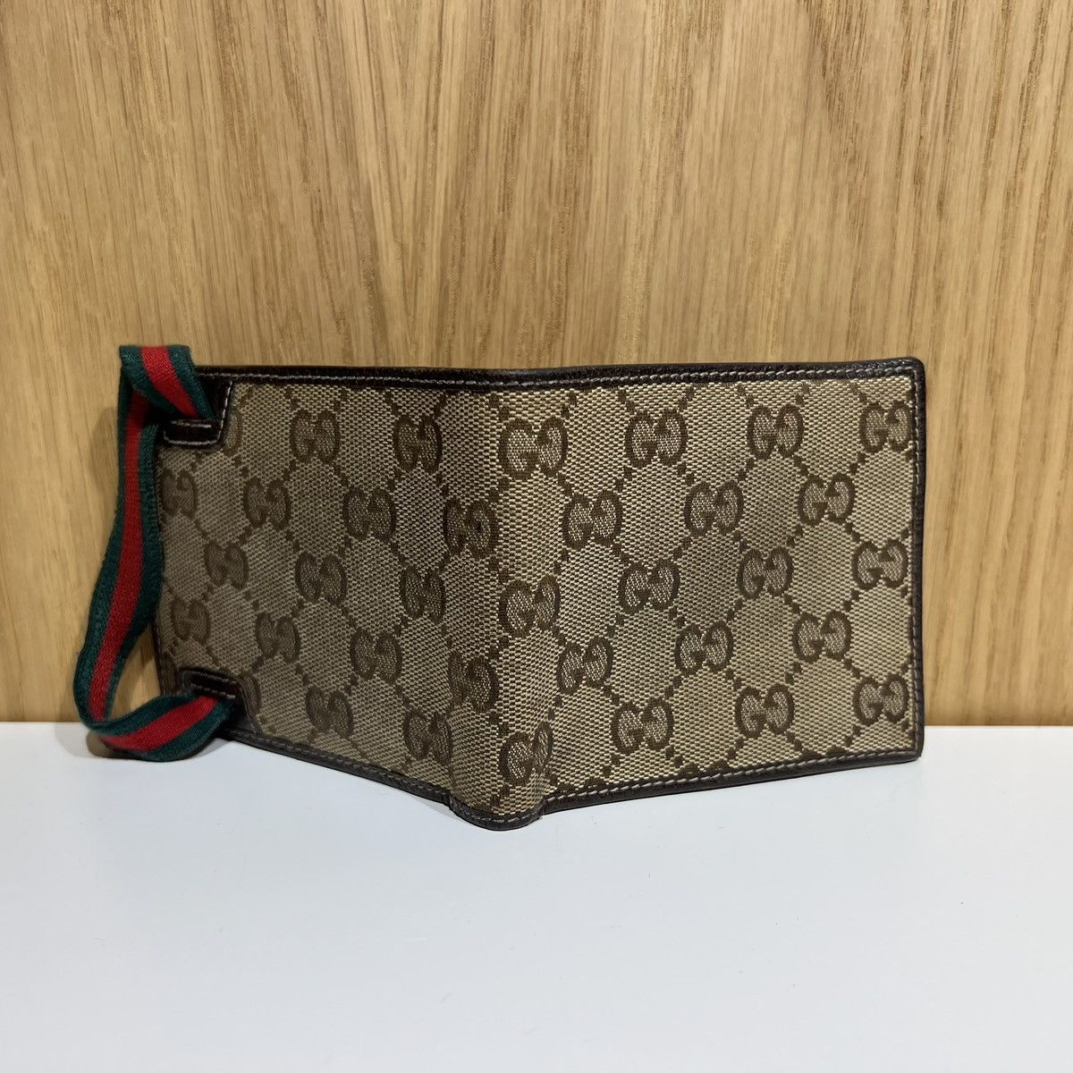 Gucci 🔹Gucci Bi-Fold Monogram Leather Wallet Size ONE SIZE - 3 Thumbnail