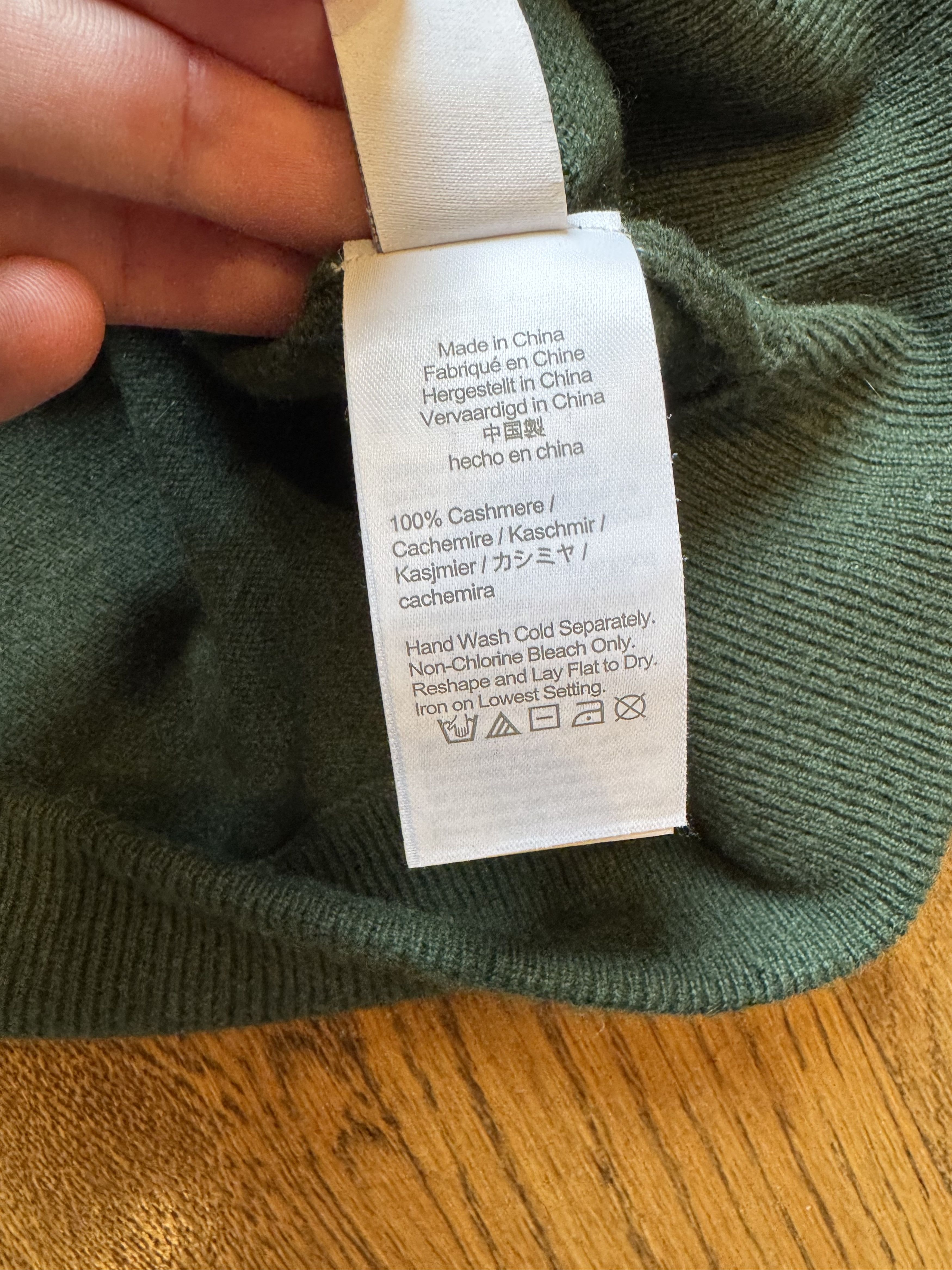 J.Crew J.Crew Men's Cashmere Raglan Sleeve Crewneck Sweatshirt Size US L / EU 52-54 / 3 - 8 Thumbnail