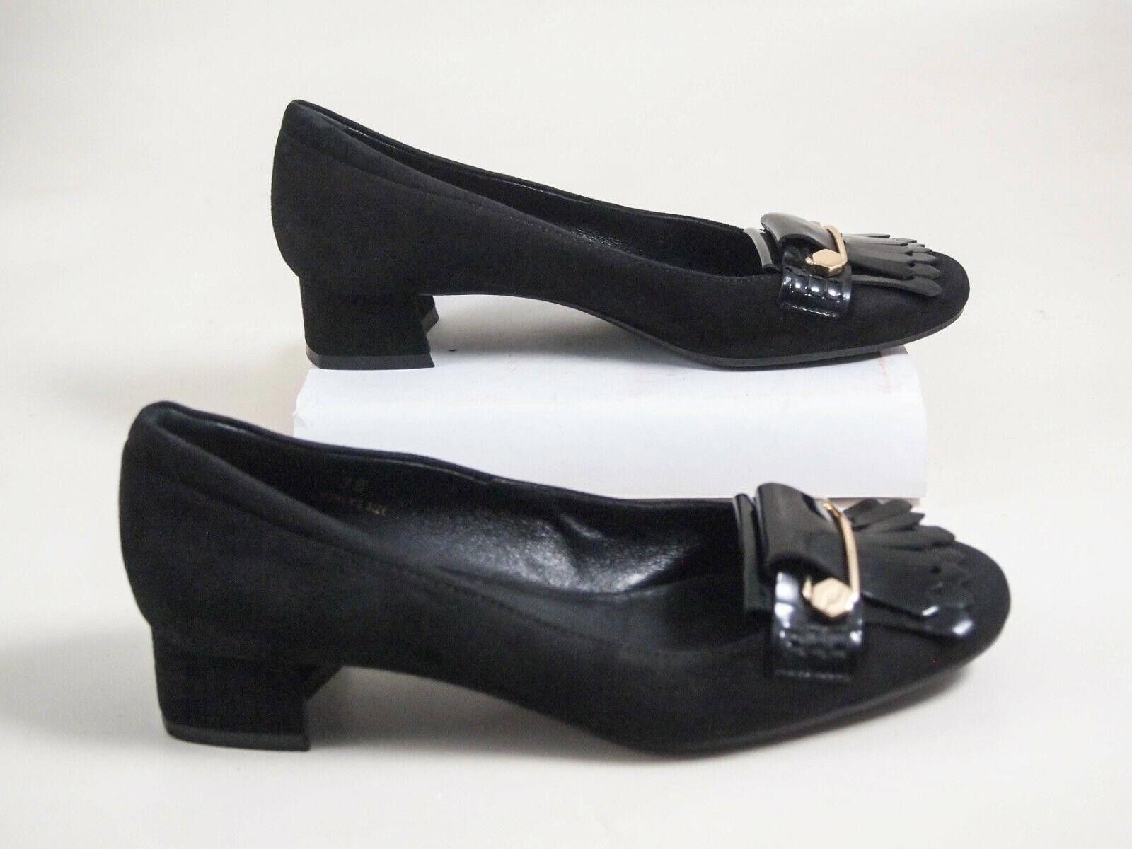 Tod's Tod's Fringe Pumps Black Suede Patent Leather US 6 EU 36 Size US 6 / IT 36 - 5 Thumbnail