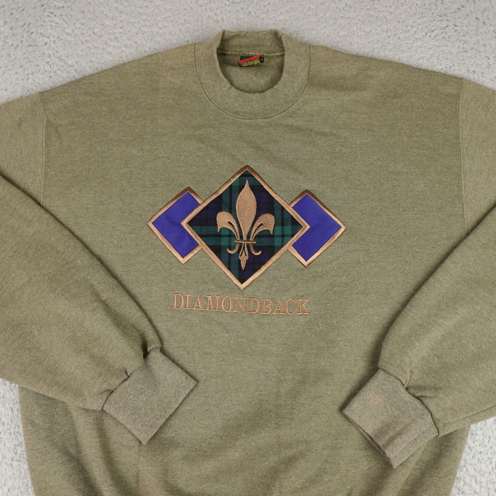 Vintage VINTAGE Cross Creek Sweatshirt Mens M Green Crewneck 90s USA Golf Logo Pullover Shirt Size US M / EU 48-50 / 2 - 4 Thumbnail