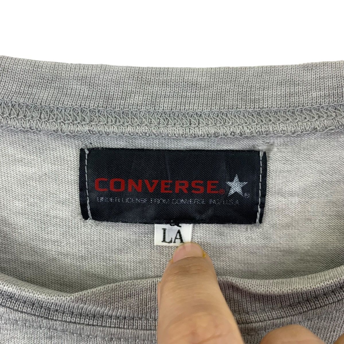 Converse Vintage CONVERSE ALL STAR Chuck Taylor Tee Shirt Size L / US 10 / IT 46 - 5 Thumbnail