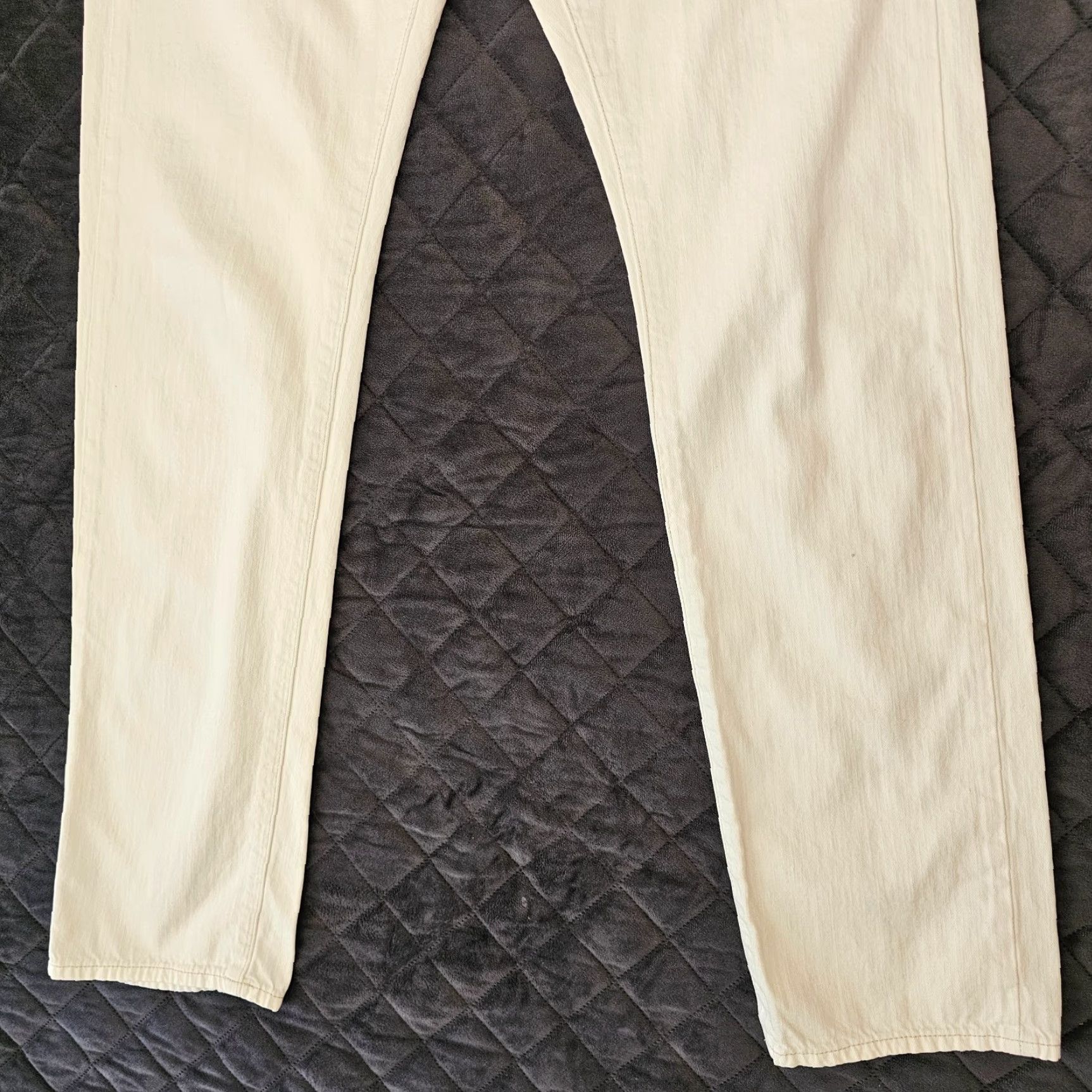 Banana Republic VINTAGE Banana Republic Straight Leg Jeans Men's 31 x 32 Heritage White Size US 31 - 2 Thumbnail