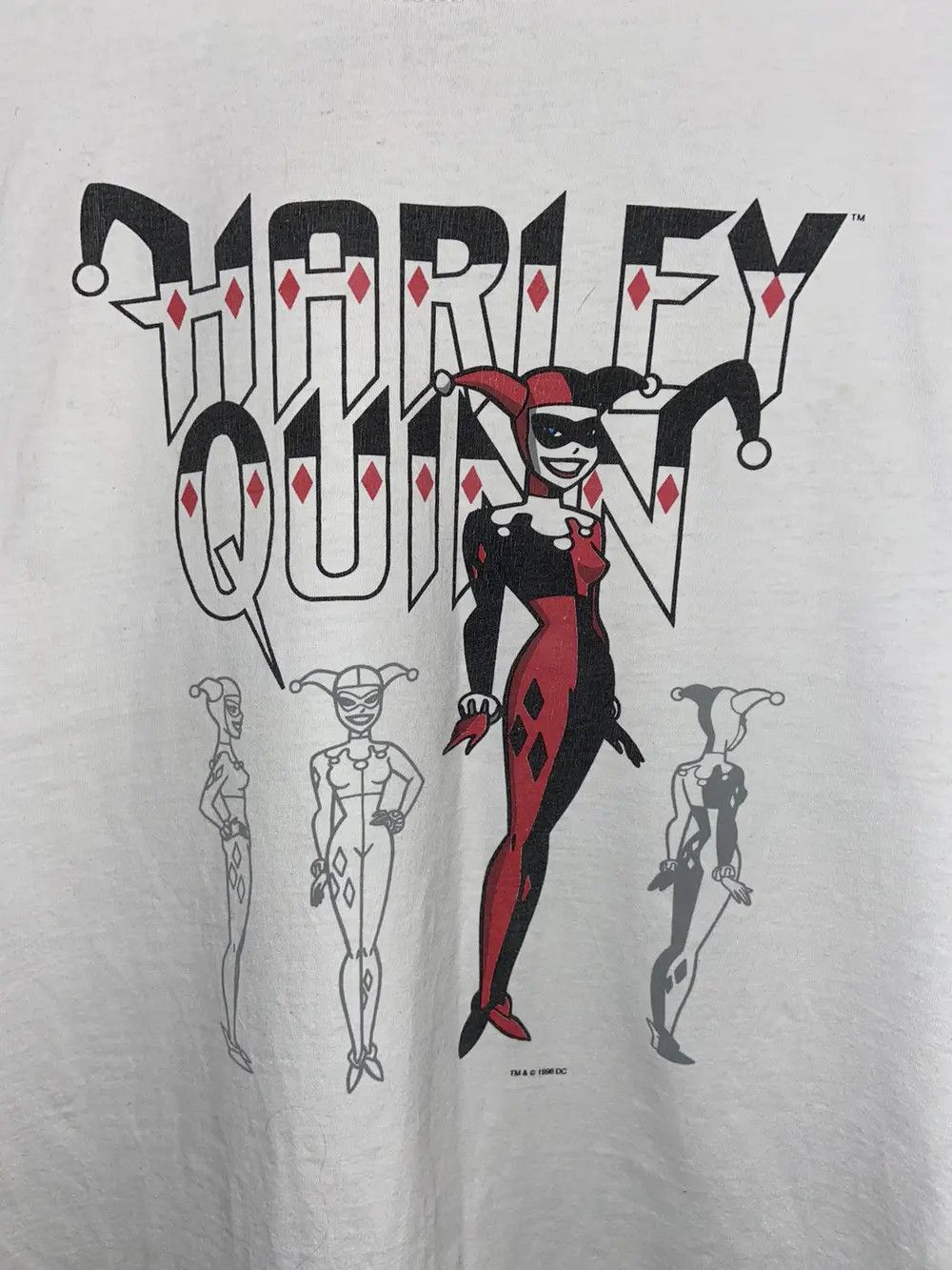DC Comics RARE VINTAGE 1996 HARLEY QUINN DC TEE T SHIRT COMICS PROMO Size US L / EU 52-54 / 3 - 16 Thumbnail