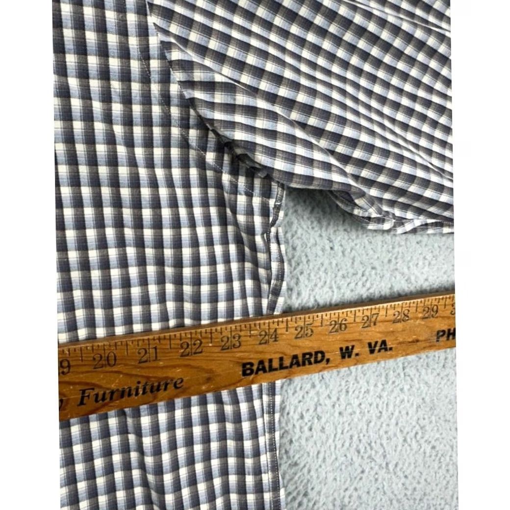 Ralph Lauren Ralph Lauren Shirt Mens Large Marlowe Grey Madras Plaid Button Down Long Sleeve Size US L / EU 52-54 / 3 - 7 Thumbnail