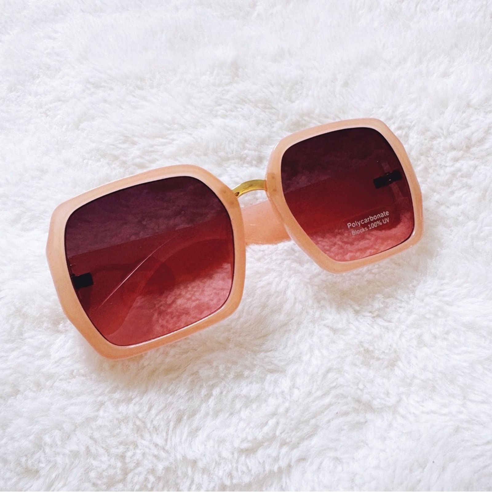 Other Layla Pink Sleek Square Sunglasses Size ONE SIZE - 3 Thumbnail
