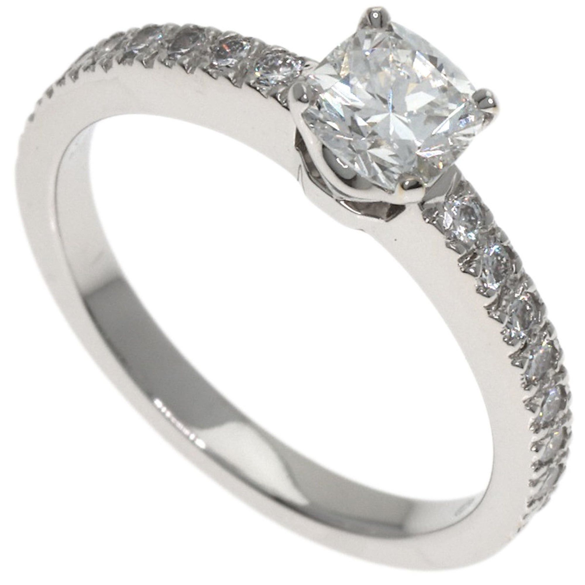 Tiffany & Co. Tiffany & Co. Solitaire Diamond Ring in Platinum PT950 for Women. Size ONE SIZE - 1 Thumbnail