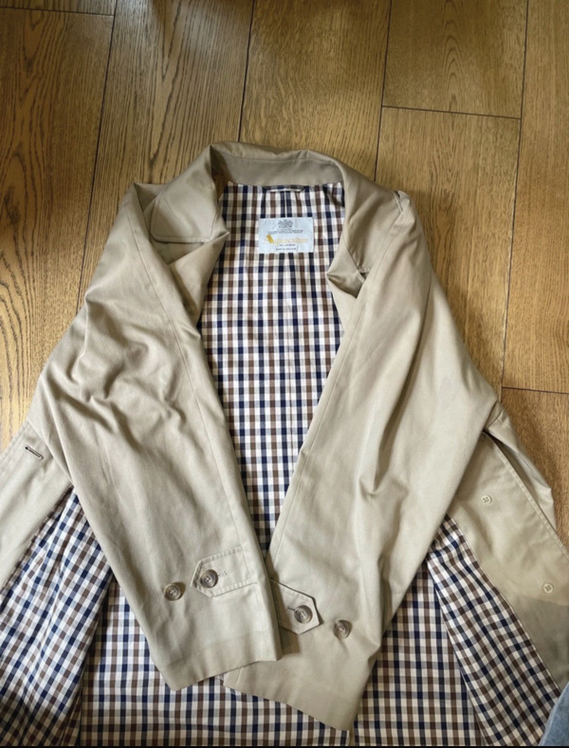 Aquascutum Aquascutum beige trench coat Size US L / EU 52-54 / 3 - 7 Thumbnail