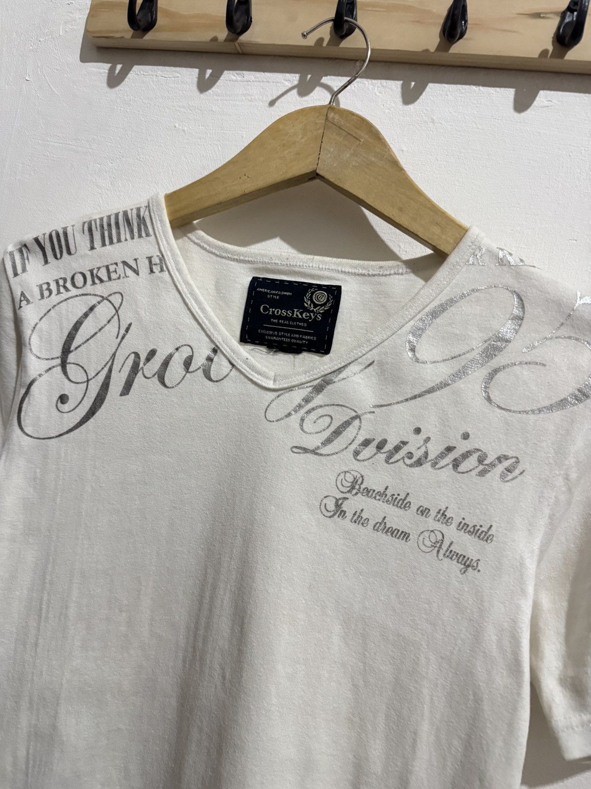 Hysteric Glamour Y2k Crosskeys Poem Grunge ifsixwasnine tshirt Size US S / EU 44-46 / 1 - 3 Thumbnail